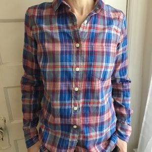 J-crew flannel shirt